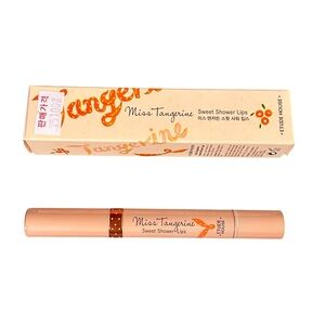 Etude House Ms. Tangerine Sweet Shower Lips Lipstick #1 Shiny Pink Shower NWT